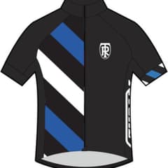 Maillot Ritchey Manches Courtes Noir Blanc Bleu