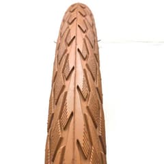 Pneu Schwalbe Delta Cruiser Plus 26x1.75 Rigide HS431 Reflex Marron Crème - ETRTO 47-559
