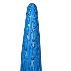Pneu Schwalbe Delta Cruiser Plus 700x35C Rigide HS431 PunctureGuard TwinSkin Bleu - ETRTO 37-622