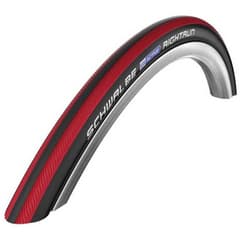 Pneu Schwalbe Right Run 24x1.0 Rigide Rouge Noir HS387 - ETRTO 25-540