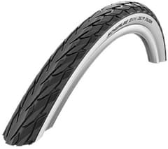 Pneu Schwalbe Delta Cruiser 700x28C 28x1.10 Rigide HS431 Noir/Blanc - ETRTO 28-622