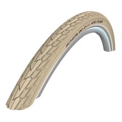 Pneu Schwalbe Road Cruiser 26x1.75 Rigide HS484 Crème Reflex - ETRTO 47-559