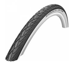 Pneu Schwalbe Road Cruiser 650x35B 27.5x1.40 Rigide HS484 Noir avec Flancs Blanc - ETRTO 37-584