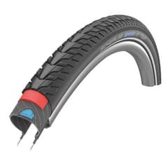 Pneu Schwalbe Marathon GT Tour 700x38C Rigide HS485 DualGuard Noir Reflex - ETRTO 40-622