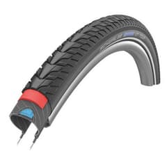 Pneu Schwalbe Marathon GT Tour 700x35C Rigide HS485 DualGuard Noir Reflex - ETRTO 37-622