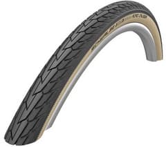 Pneu Schwalbe Road Cruiser 26x1.75 Rigide Noir avec Flancs Beige - ETRTO 47-559