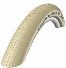 Pneu Schwalbe Fat Frank 26x2.35 Rigide Crème Reflex - ETRTO 60-559