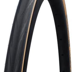 Pneu Schwalbe Lugano II HS471 K-Guard Classic 700x25c Rigide Noir/Beige - ETRTO 25-622