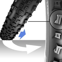 Pneu Schwalbe Racing Ralph Performance ADDIX Speed SnakeSkin TLE 27.5x2.25 Souple - ETRTO 57-584