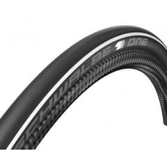 Pneu Schwalbe One 700x25C Souple HS462A RaceGuard Noir Blanc - ETRTO 25-622