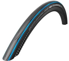 Pneu Schwalbe Durano 700x25C Souple HS464 Noir Bleu - ETRTO 25-622