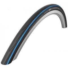 Pneu Schwalbe Lugano 700x25C Souple HS471 Noir Bleu - ETRTO 25-622