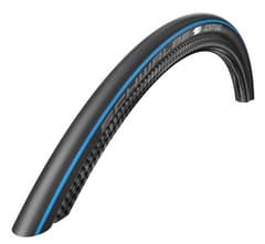Pneu Schwalbe One 700x25C Souple HS462A RaceGuard Addix Noir Bleu - ETRTO 25-622