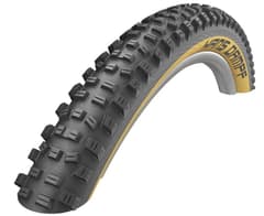 Pneu Schwalbe Hans Dampf 27.5x2.60 Souple Addix Speed SnakeSkin Tubeless Easy HS491 Noir Beige - ETRTO 65-584