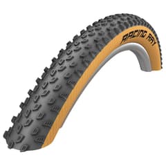 Pneu Schwalbe Racing Ray 29x2.35 Souple Evolution SnakeSkin Addix SpeedGrip Tubeless Easy Noir Beige - ETRTO 60-622