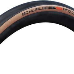 Pneu Schwalbe Pro One Tubeless Easy MicroSkin 700x28C Flanc Transparent - ETRTO 28-622