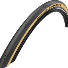 Pneu Schwalbe One HS462A Performance RaceGuard 700x25C Souple Noir/Beige - ETRTO 25-622