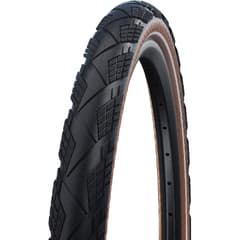Pneu Schwalbe Marathon Efficiency 27.5x2.35 Souple Super Race V-Guard HS617 Transparent-Reflex - ETRTO 60-584