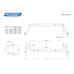 Cintre Ritchey Comp Venturemax 31.8mm BB Noir