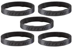 Entretoises Ritchey 1"1/8 Carbon Mat 5mm Pack de 5