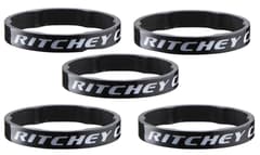 Entretoises Ritchey 1"1/8 Carbon Brillant 5mm Pack de 5