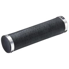 Grips Ritchey Classic Locking Cuir Synthétique Noir 130mm