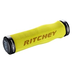 Grips Ritchey WCS Ergo Lockring 4 Vis 130mm Jaune