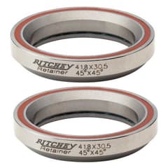 Roulements Ritchey Comp Drop In 41.8x30.5x8mm 45°x45° Pack de 2