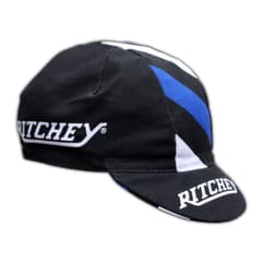 Casquette Ritchey Noir Bleu Blanc