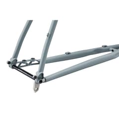 Cadre Ritchey Outback V2 en Acier avec Fourche en Carbone Gris Blanc