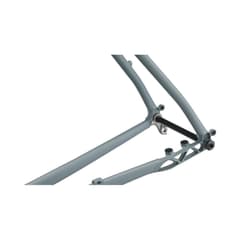 Cadre Ritchey Outback V2 en Acier avec Fourche en Carbone Gris Blanc