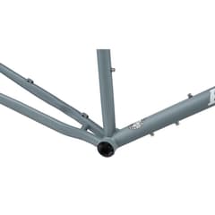 Cadre Ritchey Outback V2 en Acier avec Fourche en Carbone Gris Blanc