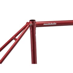 Cadre Ritchey Montebello en Acier avec Fourche en Carbone - Rouge