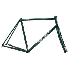 Cadre Ritchey Road Logic Disc Acier avec Fourche Carbone - Vert