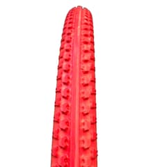 Pneu Plein Greentyre America Rouge 26x1.50 Largeur Intérieure de Jante 16-18mm ETRTO 37-559