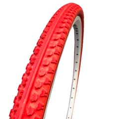 Pneu Plein Greentyre America Rouge 26x1.50 Largeur Intérieure de Jante 16-18mm ETRTO 37-559