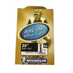 Chambre à Air Michelin Aircomp Ultra Light C4 26x1.60/2.10 Schrader - ETRTO 37/54-559