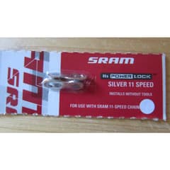 Attache Rapide Chaîne SRAM Power Lock 11 Vitesses Argent