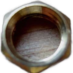Olympique Écrou hexagonal de valve Schrader or