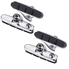 Patins BBB Roadstop Shimano BBS-02 Pack de 4 Argent