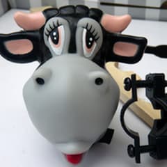 Poet Poet Point Vache Noir pour Vélo