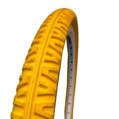 Pneu Plein Greentyre Blizzard Jaune 20x2.125 Largeur Intérieure de Jante 27-29mm ETRTO 54-406
