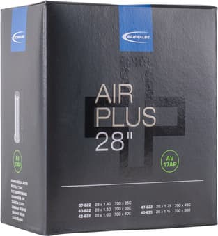 Chambre à air Schwalbe AV17AP Air Plus 28" Schrader - ETRTO 37/47-622/635