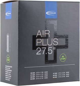 Chambre à air Schwalbe AV21AP Air Plus 27.5x1.50/2.40 Schrader - ETRTO 40/62-584