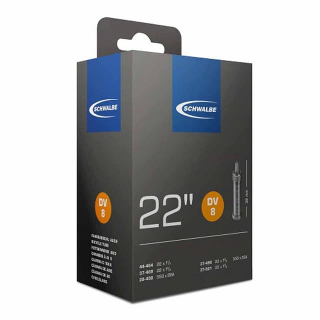 Chambre à Air Schwalbe DV8 22" 550A Dunlop - ETRTO 28/44-484/501