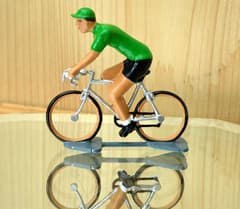 Figurine Cycliste CBG Mignot Maillot Vert