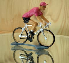 Figurine Cycliste CBG Mignot Tour d'Italie Maillot Rose