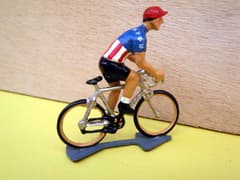 Figurine Cycliste CBG Mignot Maillot des USA en Danseuse