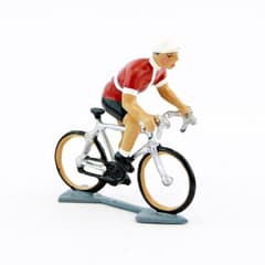 Figurine Cycliste CBG Mignot Maillot Danois en Danseuse
