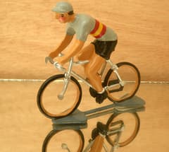 Figurine Cycliste CBG Mignot Maillot Espagnol